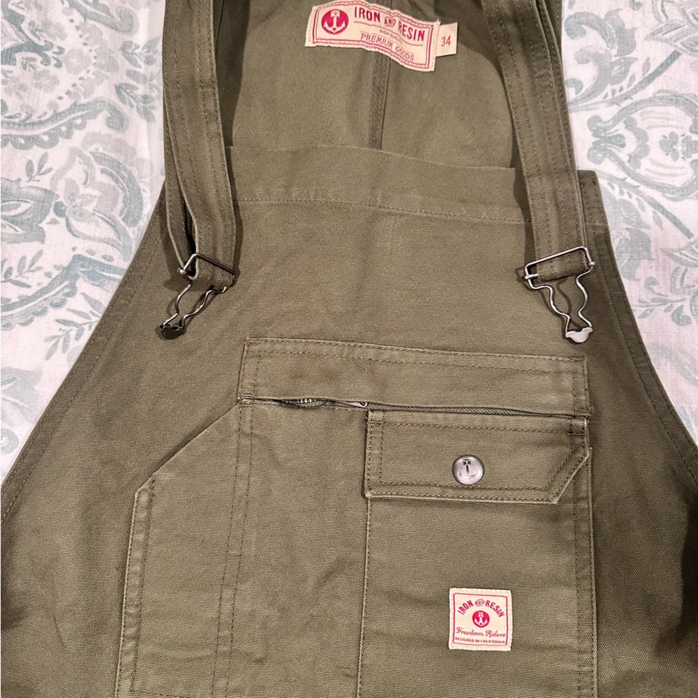 Iron & Resin Olive Green Men's Tatham overall